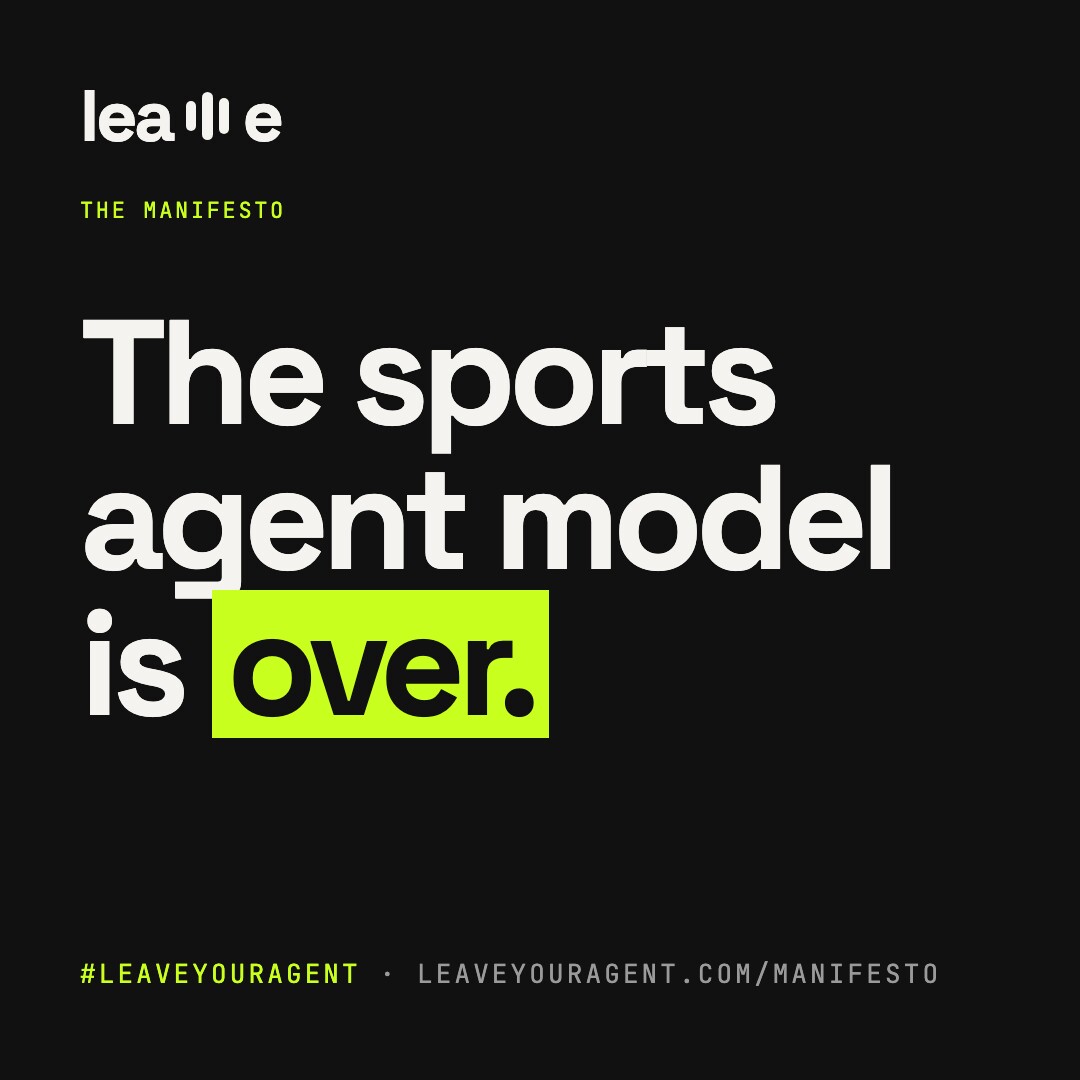 The Leave manifesto post card: The sports agent model is over.